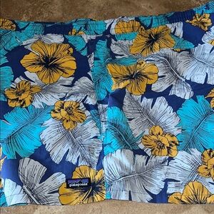 Patagonia baggies shorts 5” rare print XL